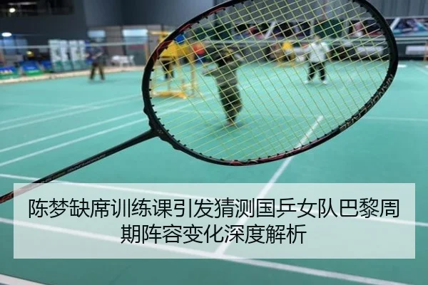 陈梦缺席训练课引发猜测国乒女队巴黎周期阵容变化深度解析